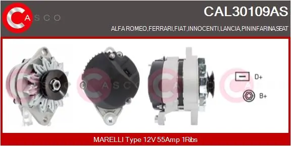 Generador Uno  hatchback (1983-1996) original desde 149,22 €