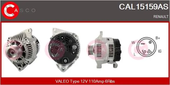 CAL15159AS Casco