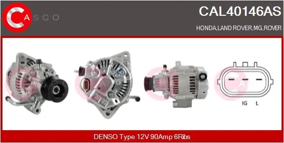Generador para Rover 25 (RF)