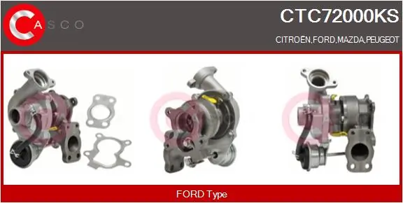 Turbocompresor Peugeot 206  desde 101,64 €