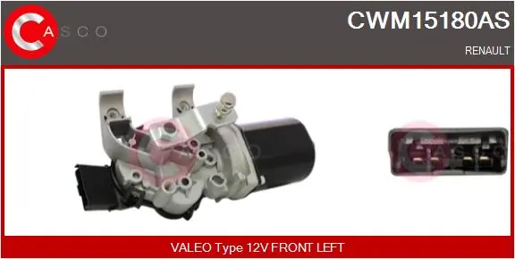 Motor limpiaparabrisas para Renault Kangoo FW0