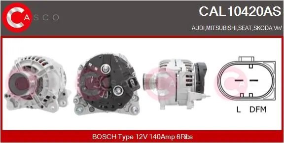 CAL10420AS Casco
