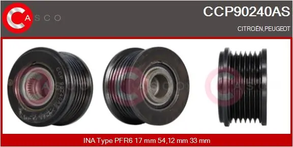 Comprar Rueda libre del alternador Berlingo  B9