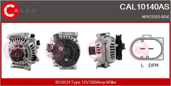 CAL10140AS Casco