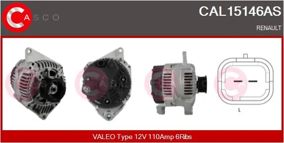 CAL15146AS Casco