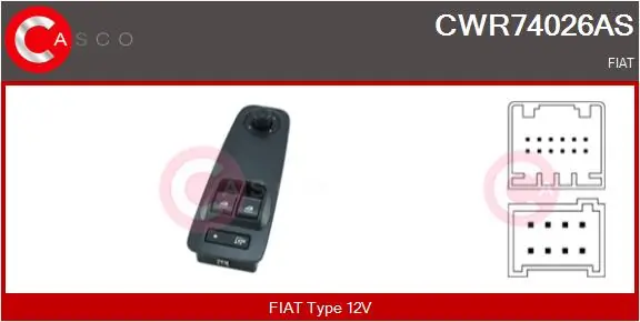 CWR74026AS Casco