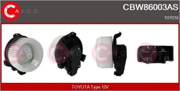 Motor eléctrico, ventilador habitáculo Toyota Corolla E18