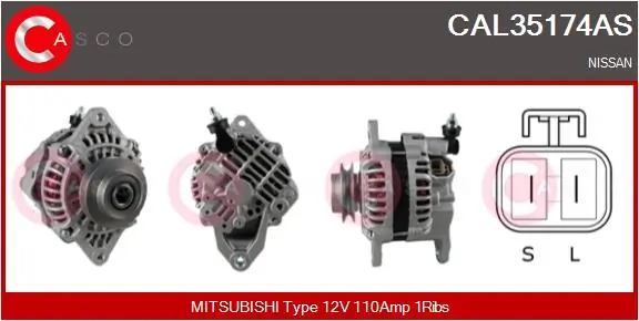 CAL35174AS Casco
