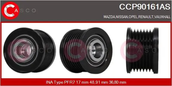 Polea de alternador Mondeo III hatchback (2000-2007) original desde 35,73 €