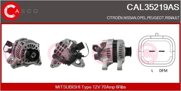 CAL35219AS Casco