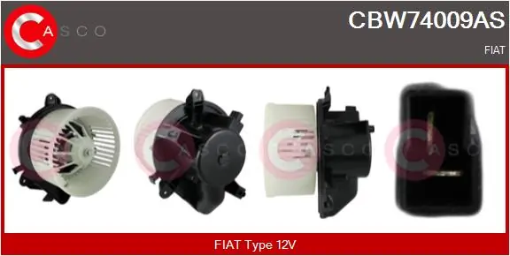 Ventilador de calefacción Fiat Doblo I desde 58,08 €