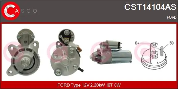 Arrancador para Ford Escort (AAL, ABL)