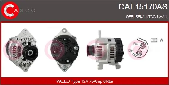 CAL15170AS Casco