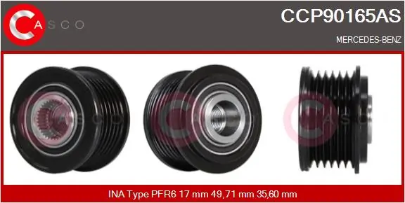 Comprar Polea del alternador Mercedes E  S211 a bajo precio