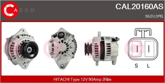 CAL20160AS Casco
