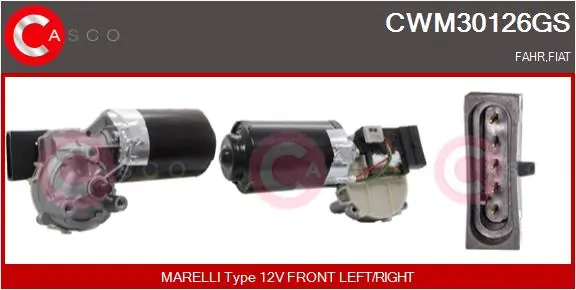 Motor del limpiaparabrisas Doblo I monovolumen (2001-2010) original desde 60,55 €