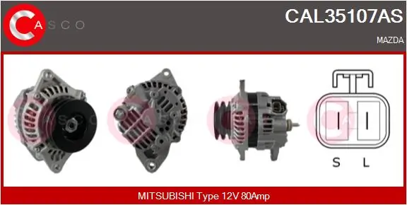 CAL35107AS Casco