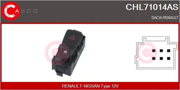 Comprar Interruptor warning Logan II L8_