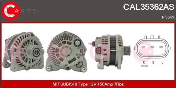 CAL35362AS Casco