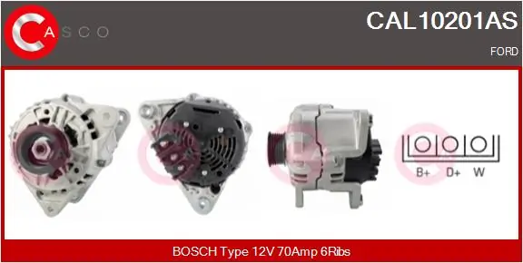 CAL10201AS Casco