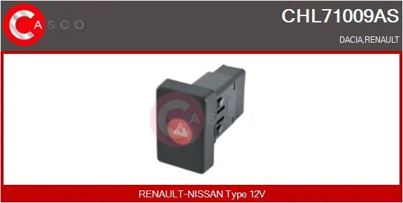 Interruptor warning Renault LOGAN I (LS)