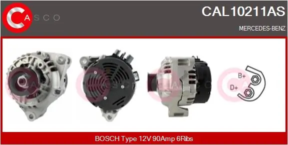 CAL10211AS Casco