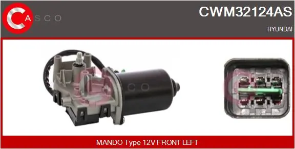 Motor del limpiaparabrisas Hyundai Ix35  (LM)