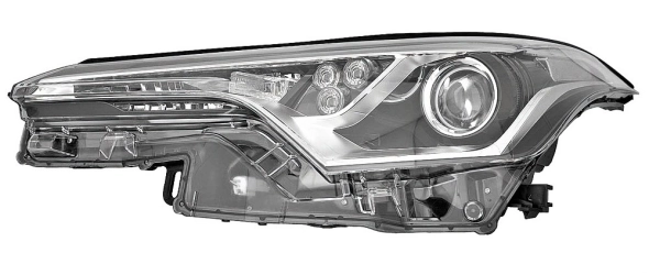 Faro derecho para Toyota C-HR X10