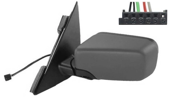 Pieza Espejo de retrovisor izquierdo para BMW 3  segunda mano
