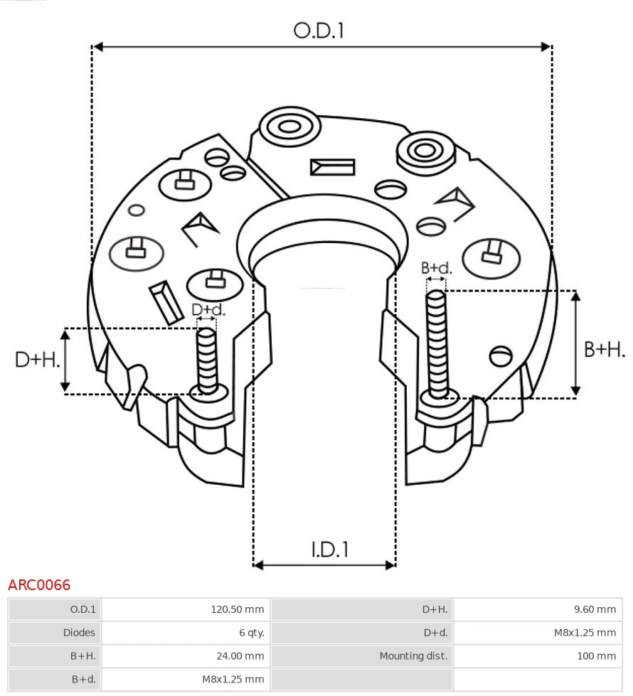 Puente rectificador del alternador Peugeot/Citroen 93172292 precio, desde 29,95 EUR