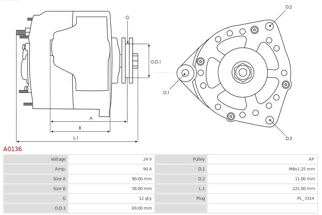Generador As-pl A0136