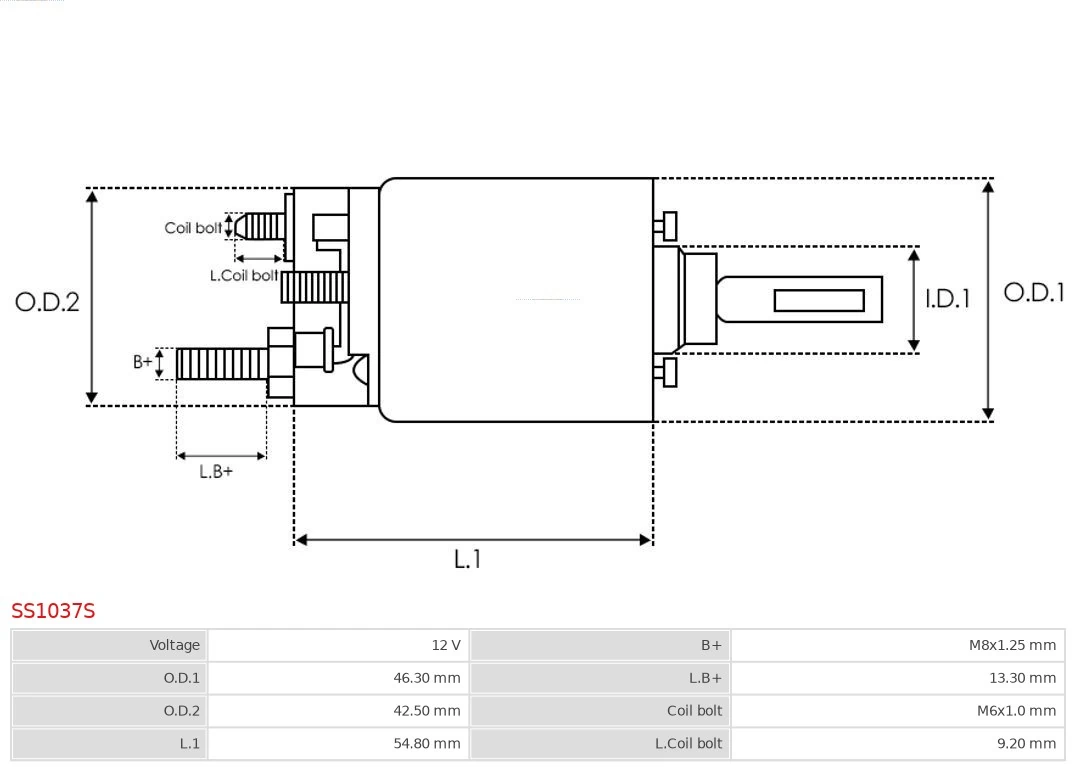 Comprar SS1037S As-pl Interruptor magnético de arranque