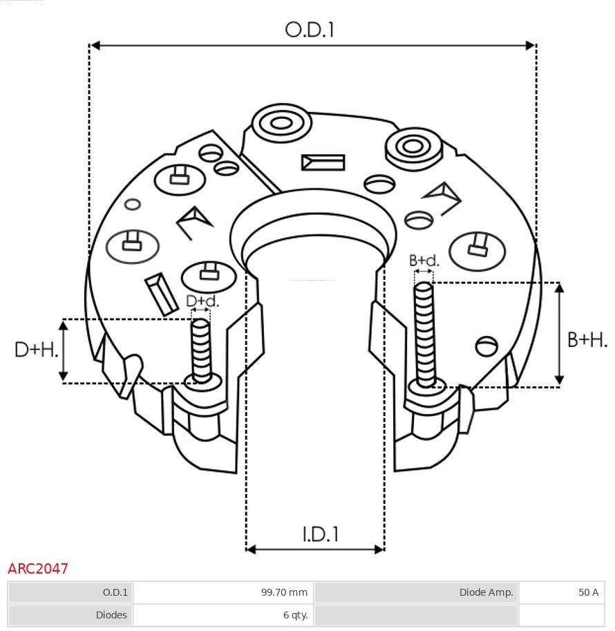 Puente rectificador del alternador Cargo 132098 precio, desde 31,25 EUR