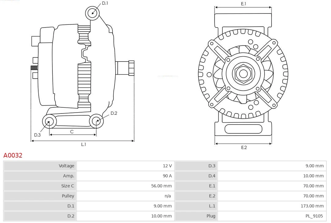 Generador As-pl A0032