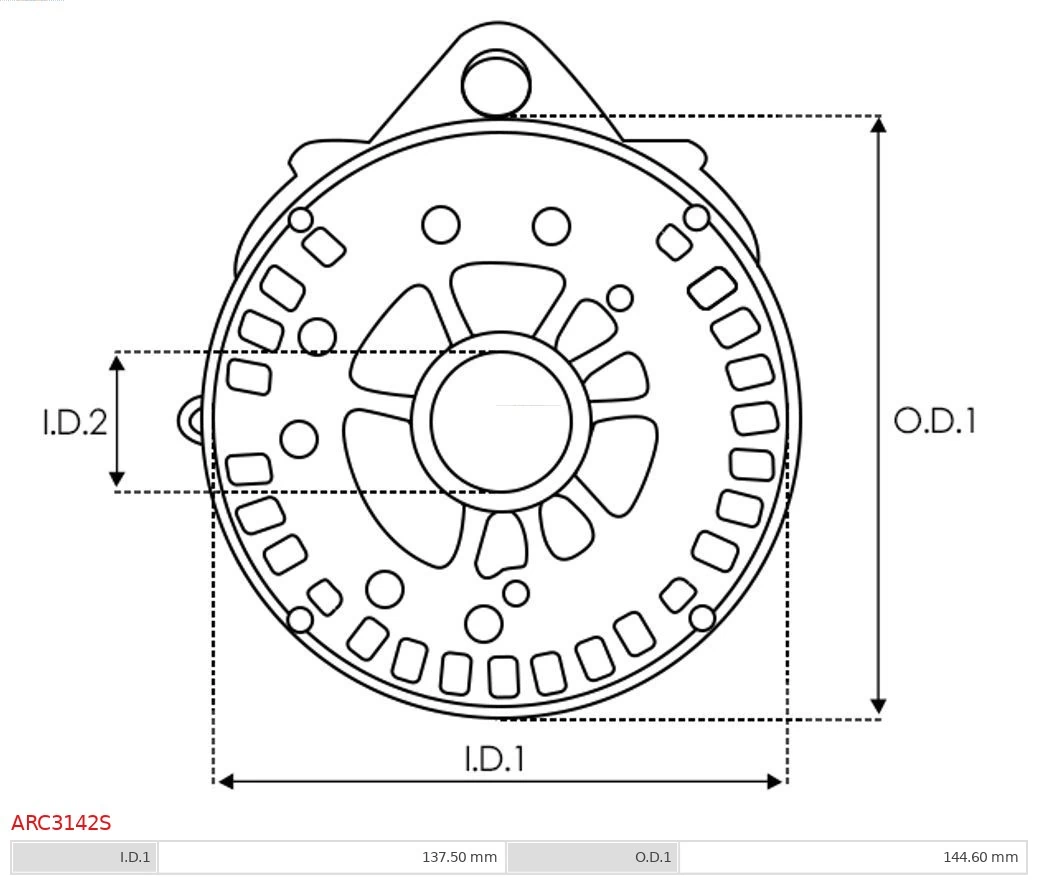 Comprar ARC3142S As-pl Puente de diodos, alternador