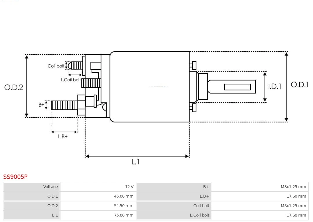 Comprar SS9005P As-pl Interruptor magnético de arranque