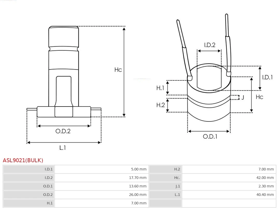 Colector de rotor de generador Cargo F032239930ZDL