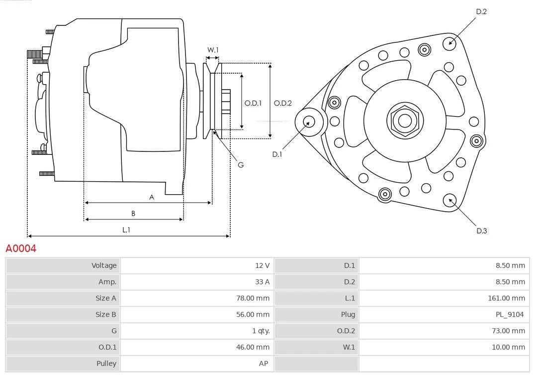Generador As-pl A0004