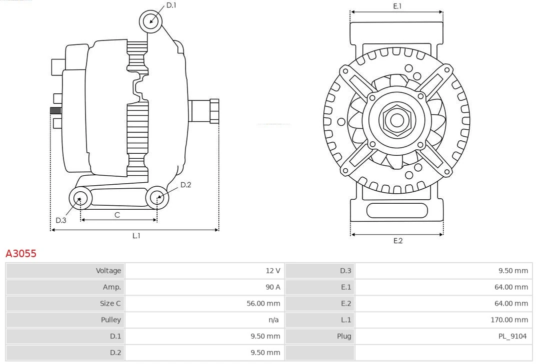 Generador As-pl A3055