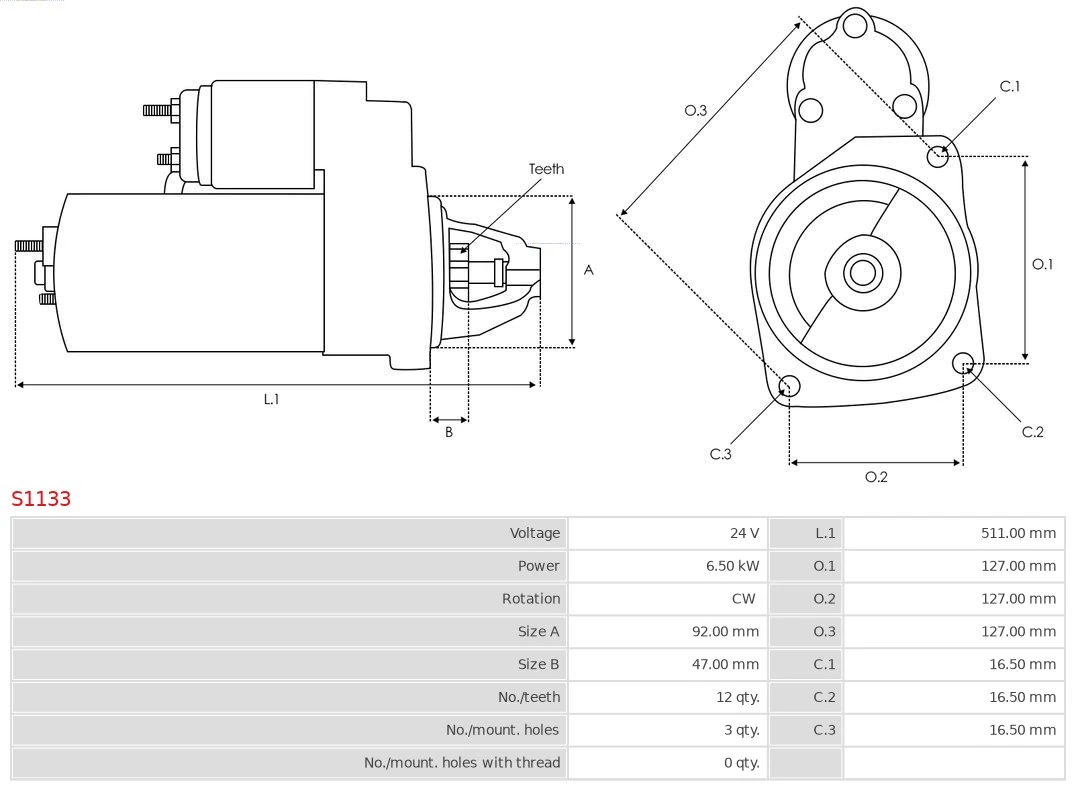 Comprar TY6699 John Deere Motores de arranque