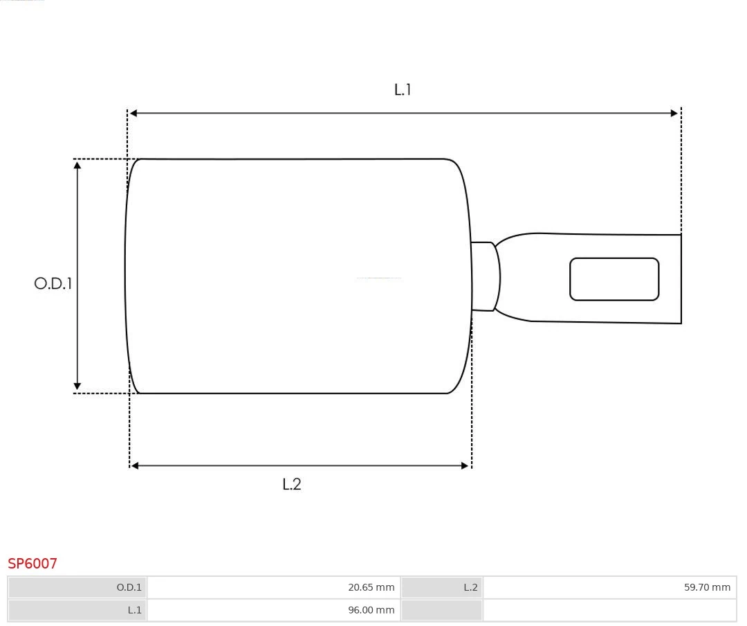 6682600 WAI Kit de reparación del solenoide de arranque