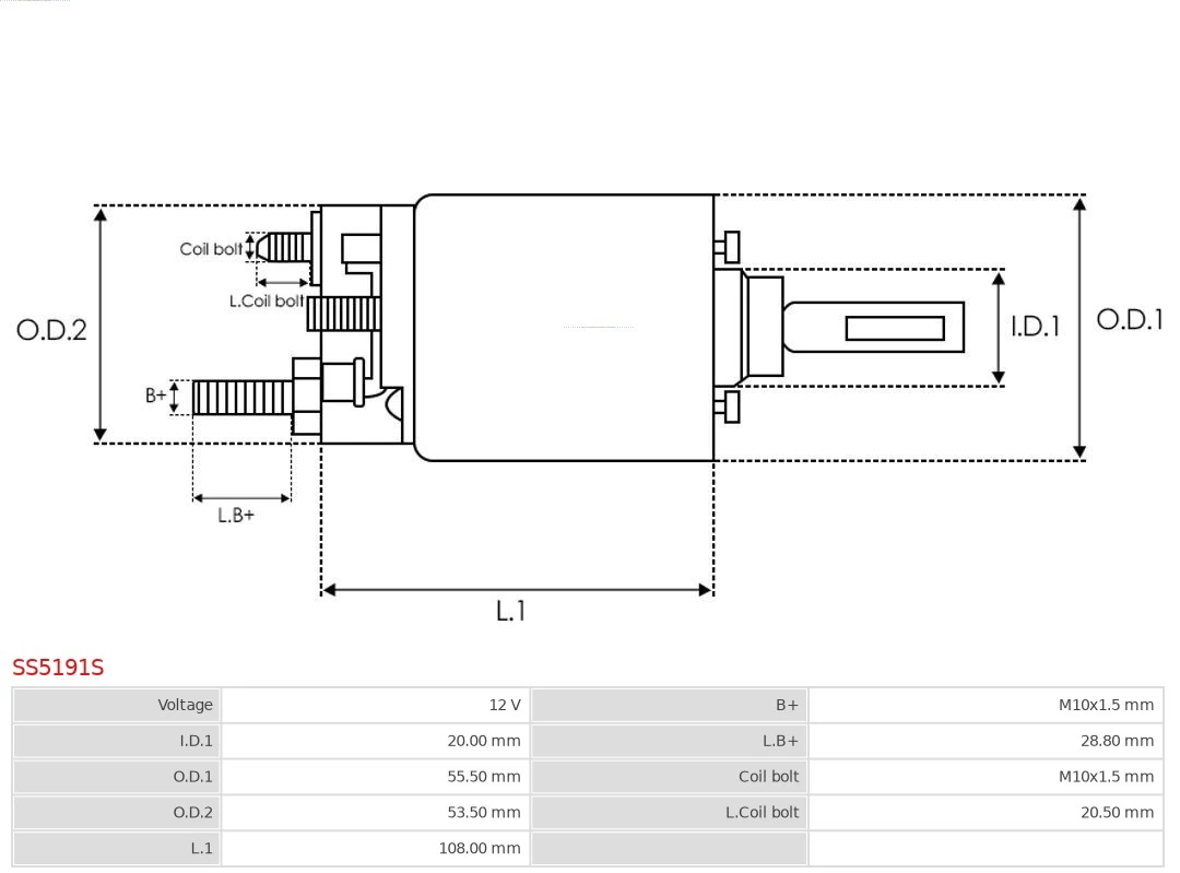 Comprar SS5191S As-pl Interruptor magnético de arranque