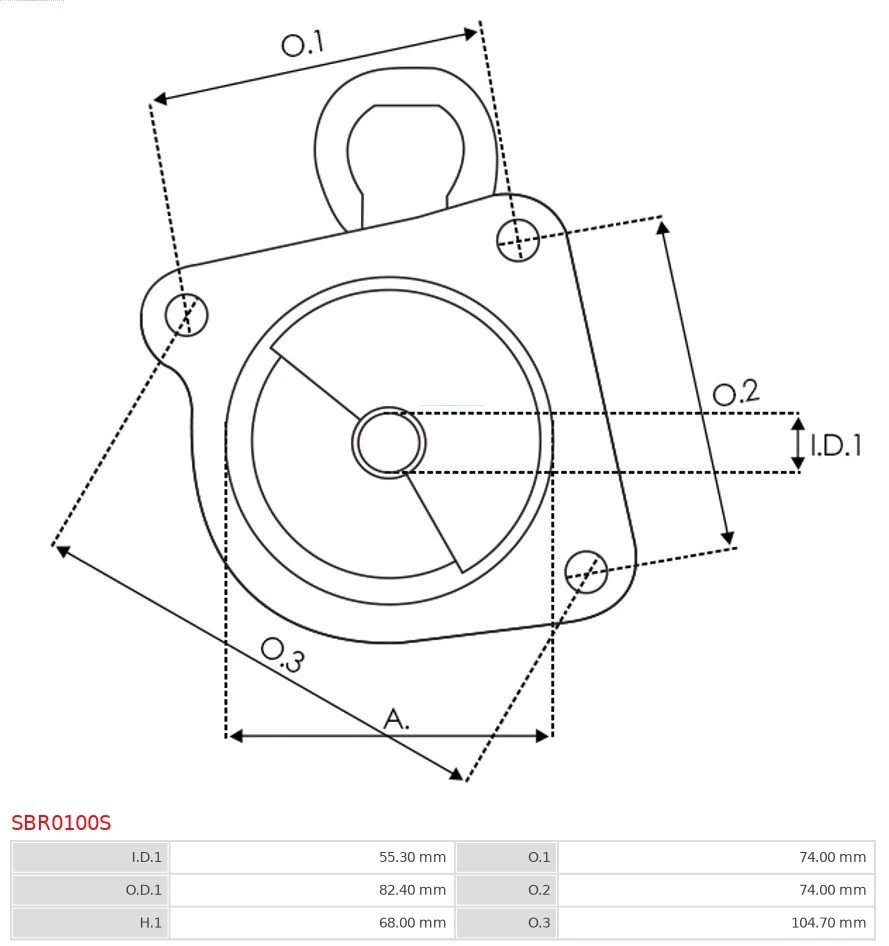 Tapa delantera del motor de arranque Bosch 1005821096 precio, desde 25,06 EUR
