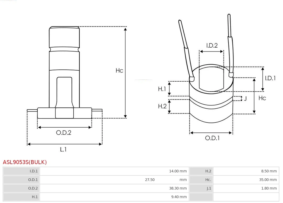 Colector de rotor de generador F032137571ZDB Cargo