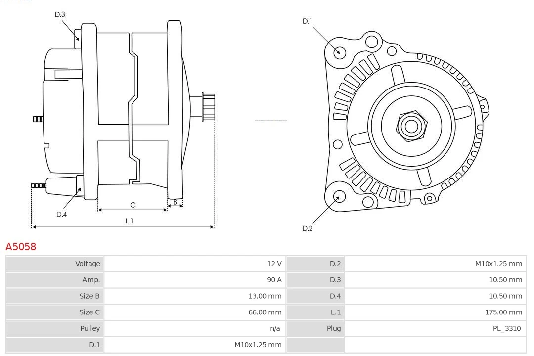 Generador As-pl A5058