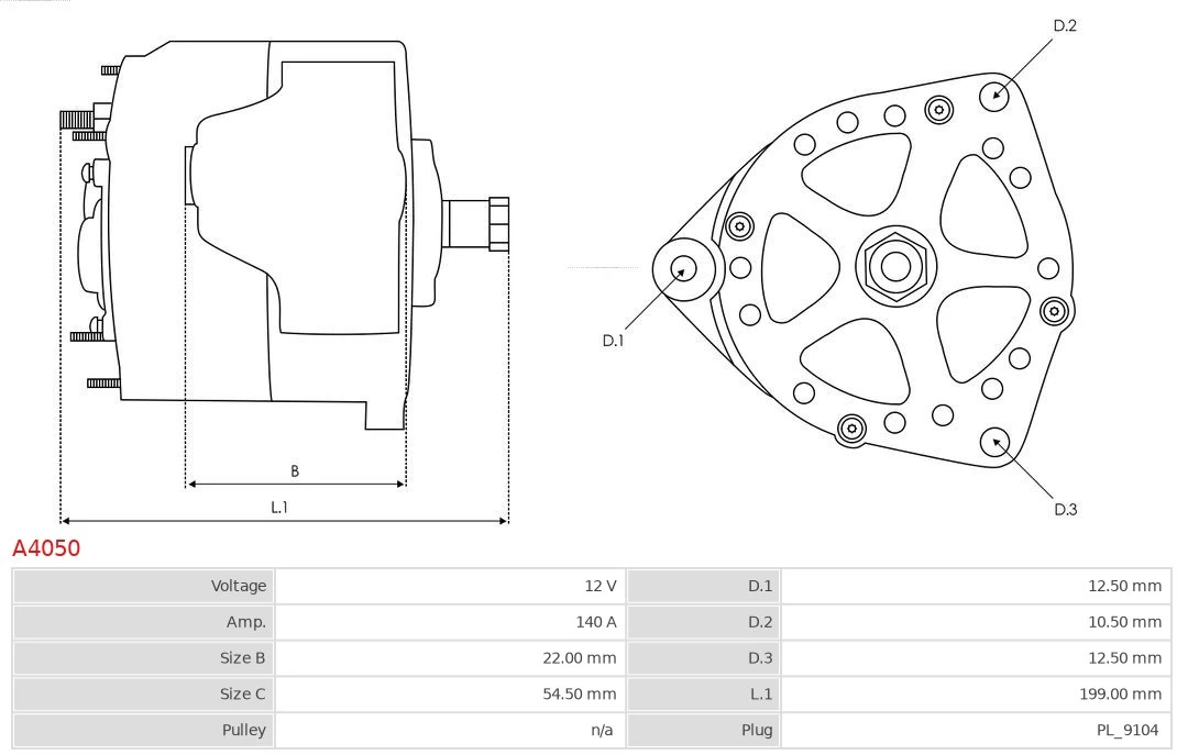 Generador As-pl A4050