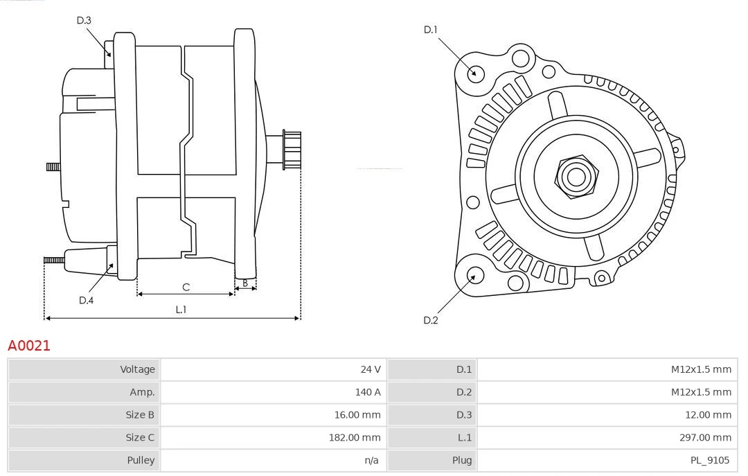 Generador As-pl A0021