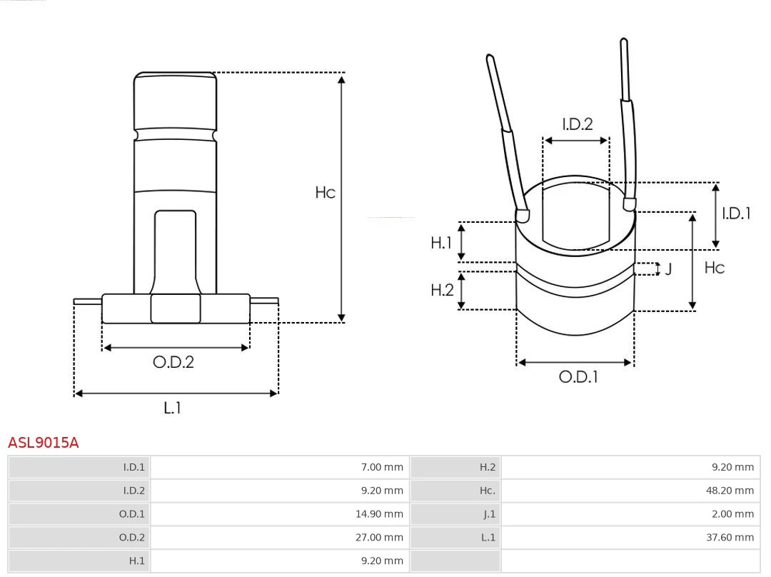 Colector de rotor de generador F032230090ZDL Cargo