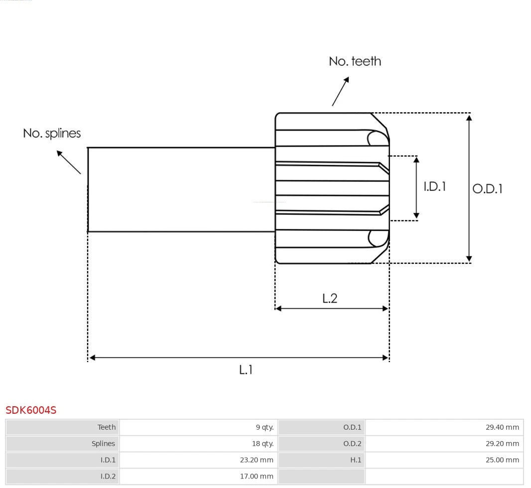Comprar SDK6004S As-pl Bendix