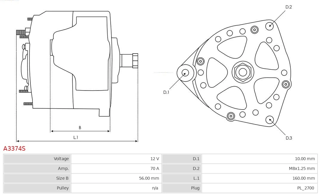 Comprar AQ2140C4 Mitsubishi Dynamo